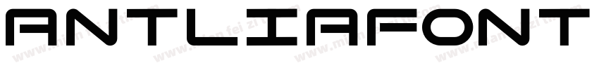 ANTLIAfont Regular字体转换